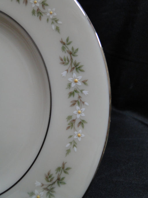 Lenox Brookdale, White Florals, Platinum Trim: Bread Plate (s), 6 3/8"