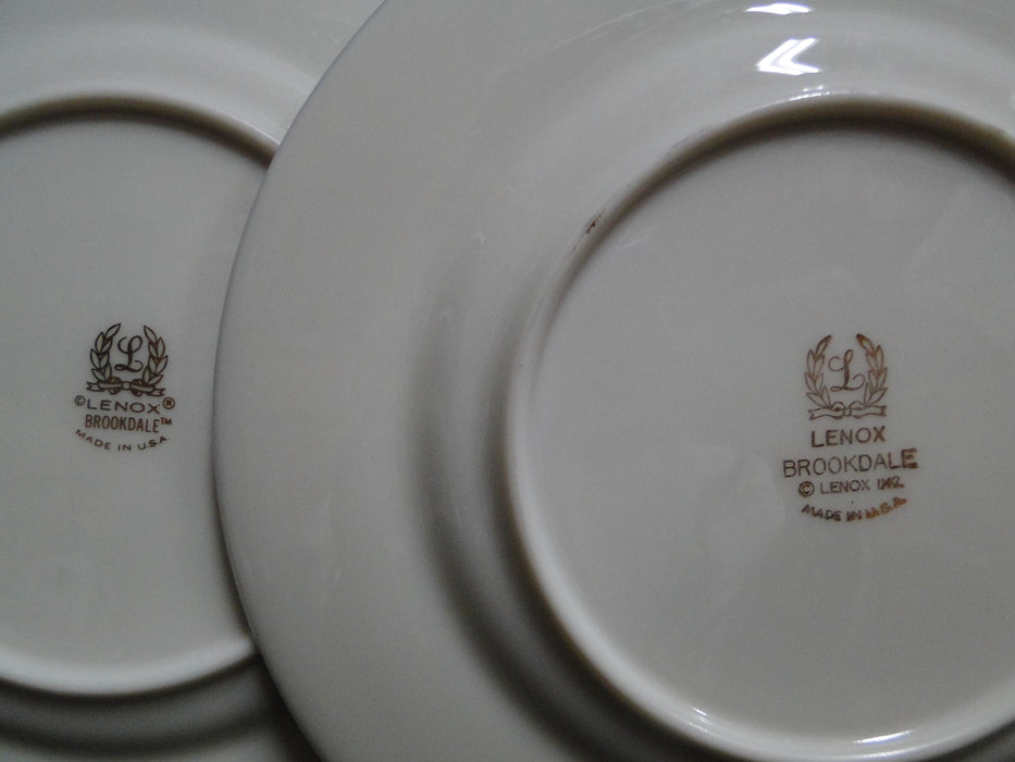 Lenox Brookdale, White Florals, Platinum Trim: Bread Plate (s), 6 3/8"