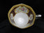 Royal Albert Lady Hamilton, Red, Florals: Footed Cup & Saucer Set (s), 2 3/4"