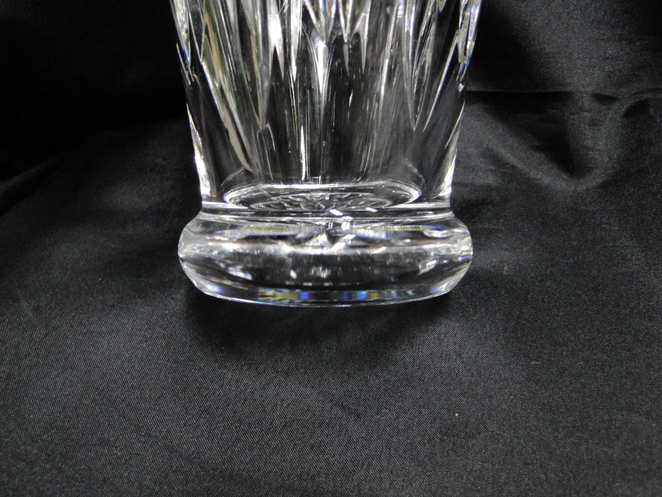Marquis by Waterford Glenbrook, Vertical & "X" Cuts: Flower Vase, 10 1/8" Tall