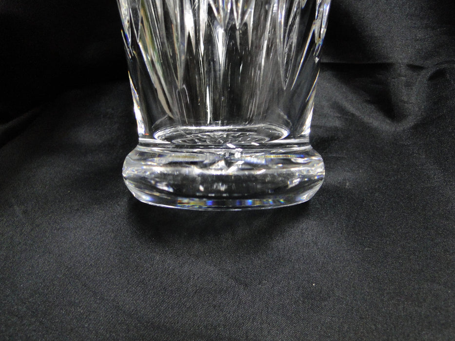 Marquis by Waterford Glenbrook, Vertical & "X" Cuts: Flower Vase, 10 1/8" Tall