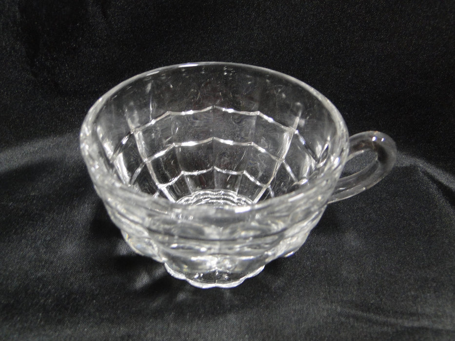 Cambridge Cascade: 14 3/4" Punch Bowl, 20 7/8" Underplate, & 11 Cup Set