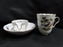 Herend Rothschild Bird: Trembleuse Cup & Saucer Set, 3 1/4" Tall, 713, RO