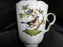 Herend Rothschild Bird: Trembleuse Cup & Saucer Set, 3 1/4" Tall, 713, RO