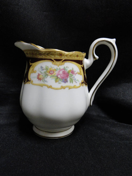 Royal Albert Lady Hamilton, Red, Florals: Mini Creamer / Cream Pitcher, 3 1/8"