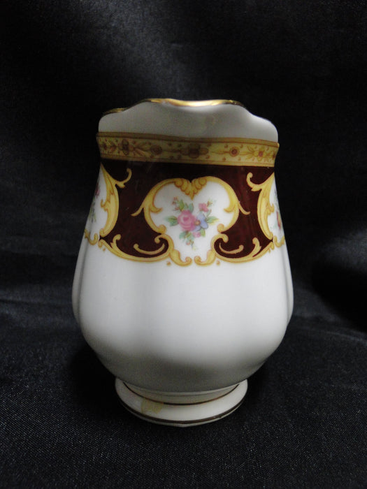 Royal Albert Lady Hamilton, Red, Florals: Mini Creamer / Cream Pitcher, 3 1/8"
