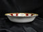 Royal Albert Lady Hamilton, Red, Florals: Oval Serving Bowl, 9 1/8"