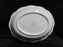 Royal Albert Lady Hamilton, Red, Florals: Oval Serving Bowl, 9 1/8"
