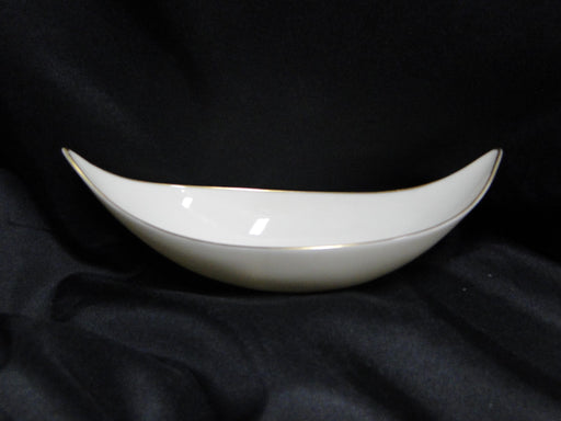 Lenox Olympia Gold, Coupe Shape, Gold Trim: Nut Dish, 8 3/4"