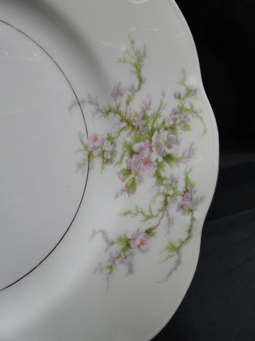 Haviland Rosalinde (New York), Floral: Dinner Plate (s), 10 3/8"