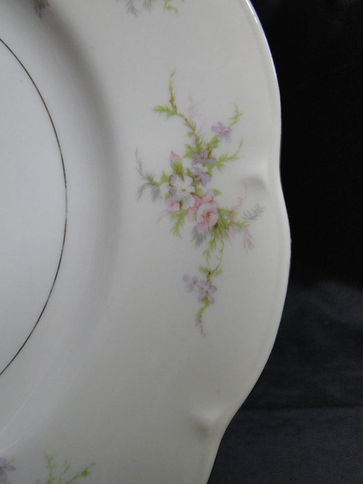 Haviland Rosalinde (New York), Floral: Dinner Plate (s), 10 3/8"