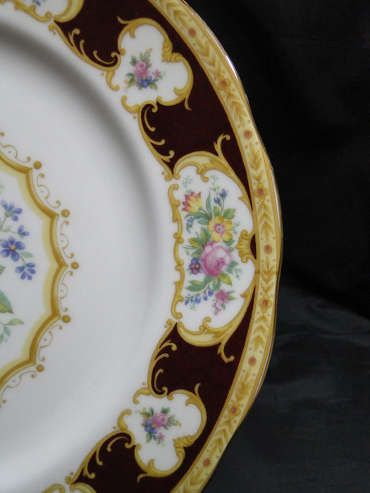 Royal Albert Lady Hamilton, Red, Florals: Dinner Plate (s), 10 3/8"