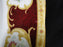 Royal Albert Lady Hamilton, Red, Florals: Dinner Plate (s), 10 3/8"
