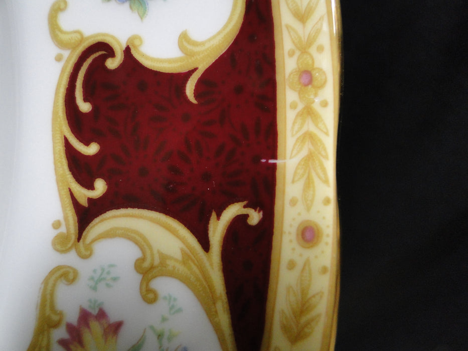 Royal Albert Lady Hamilton, Red, Florals: Dinner Plate (s), 10 3/8"