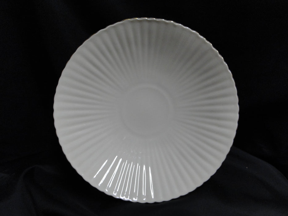 Lenox Citation Gold, Ribbed Rim, Gold Trim: Centerpiece Bowl, 10 3/4" x 3" Tall