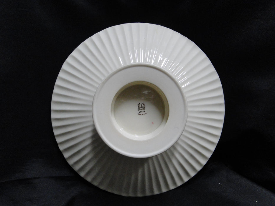 Lenox Citation Gold, Ribbed Rim, Gold Trim: Centerpiece Bowl, 10 3/4" x 3" Tall