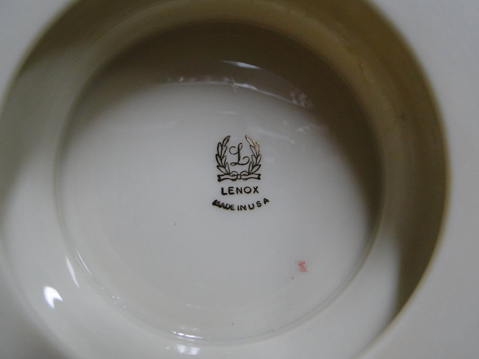 Lenox Citation Gold, Ribbed Rim, Gold Trim: Centerpiece Bowl, 10 3/4" x 3" Tall