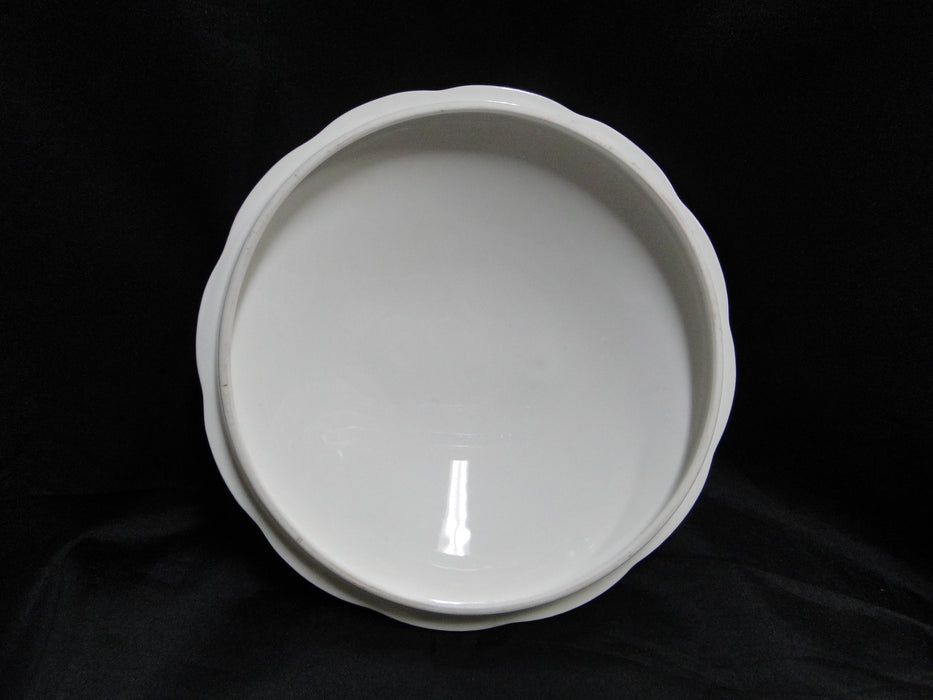 Royal Albert Lady Hamilton, Red, Florals: Round Serving Bowl w/ Lid