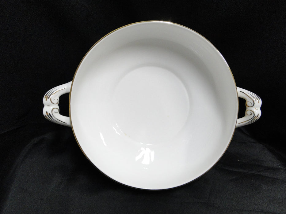 Royal Albert Lady Hamilton, Red, Florals: Round Serving Bowl w/ Lid