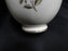 Lenox Rhodora, Pink Rose, Gold Trim: Bulbous Vase, 8" Tall