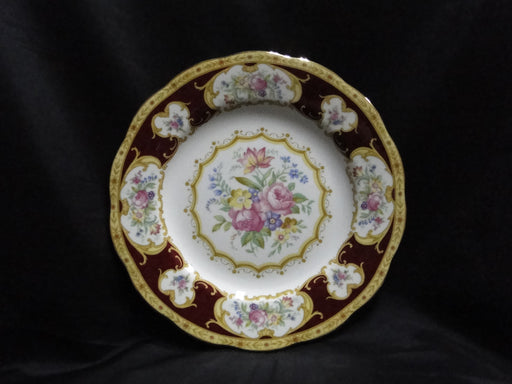 Royal Albert Lady Hamilton, Red, Florals: Salad Plate (s), 8 1/8"
