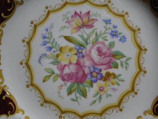 Royal Albert Lady Hamilton, Red, Florals: Salad Plate (s), 8 1/8"