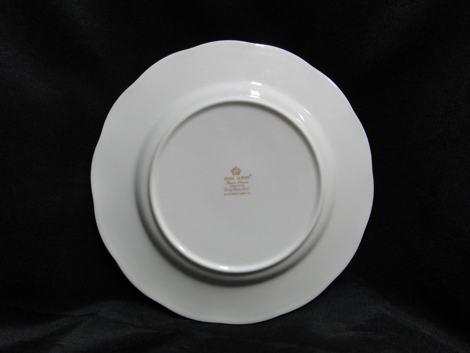 Royal Albert Lady Hamilton, Red, Florals: Salad Plate (s), 8 1/8"