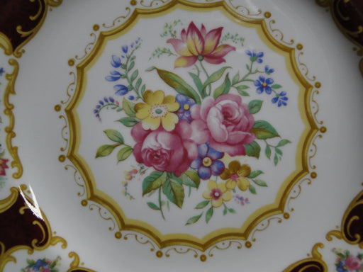 Royal Albert Lady Hamilton, Red, Florals: Salad Plate (s), 8 1/8", As Is