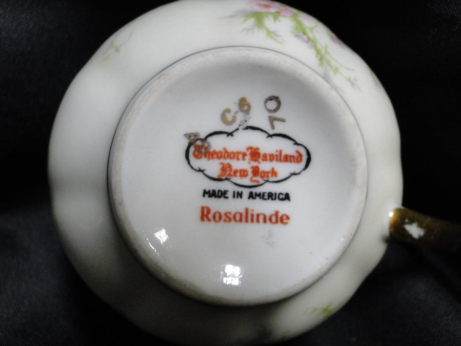 Haviland Rosalinde (New York), Floral: 2" Cup (s) Only, No Saucer