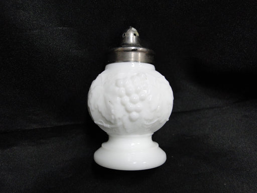 Imperial Glass Vintage Grape Milk Glass: Salt OR Pepper Shaker, 3 7/8", As Is