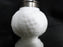 Imperial Glass Vintage Grape Milk Glass: Salt OR Pepper Shaker, 3 7/8", As Is