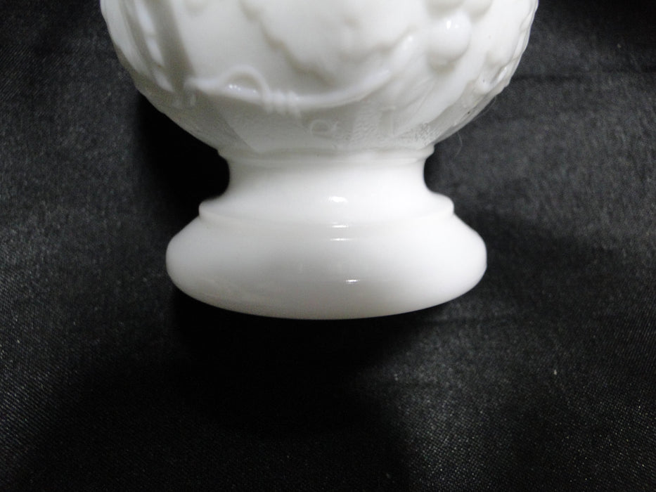 Imperial Glass Vintage Grape Milk Glass: Salt OR Pepper Shaker, 3 7/8", As Is