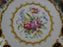 Royal Albert Lady Hamilton, Red, Florals: Bread Plate, 6 1/8", As Is