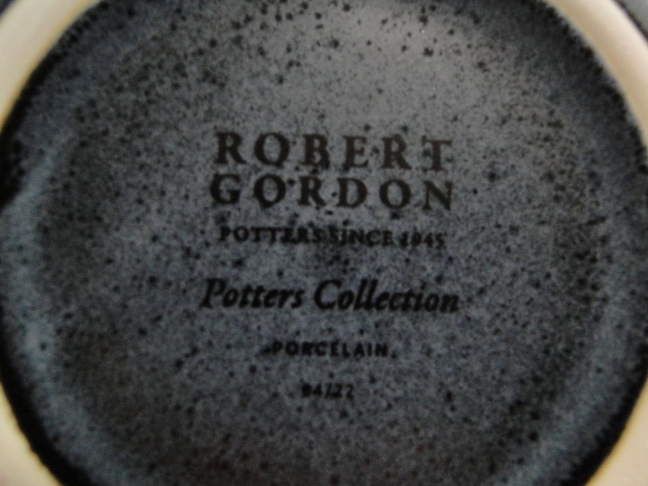 Steelite Robert Gordon Potter's Collection: NEW Storm (Blue) Dinner Plate, 10.5"