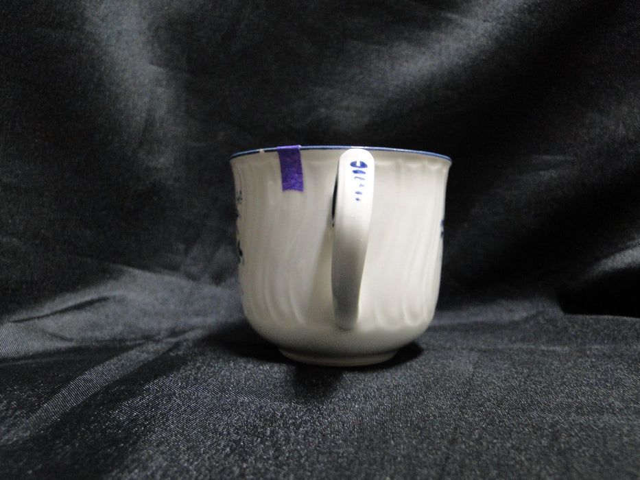 Villeroy & Boch Vieux Luxembourg, Blue Florals: Demi Cup & Saucer Set, As Is
