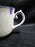 Villeroy & Boch Vieux Luxembourg, Blue Florals: Demi Cup & Saucer Set, As Is
