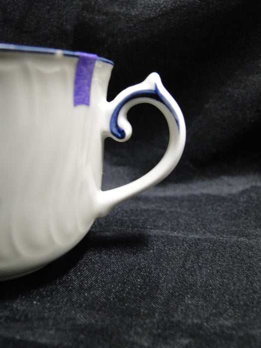 Villeroy & Boch Vieux Luxembourg, Blue Florals: Demi Cup & Saucer Set, As Is