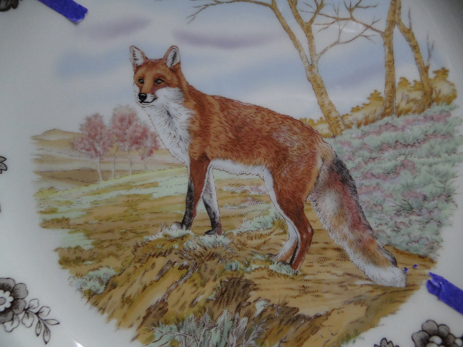 Spode Woodland Red Fox, England: Dinner Plate, 10 1/2", Flaw