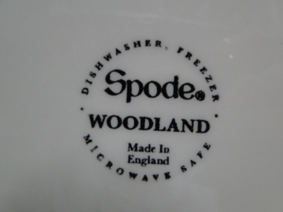 Spode Woodland Red Fox, England: Dinner Plate, 10 1/2", Flaw