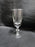 Libbey Georgian, Clear w/ Wafer Stem: Cordial, 3 7/8" Tall