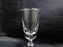 Libbey Georgian, Clear w/ Wafer Stem: Cordial, 3 7/8" Tall