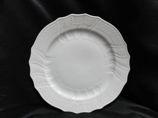 Hutschenreuther Dresden, White, Embossed: Dinner Plate (s), 10 1/4"