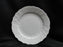Hutschenreuther Dresden, White, Embossed: Salad Plate (s), 1814 Bkstmp, 7 3/4"