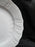 Hutschenreuther Dresden, White, Embossed: Salad Plate (s), 1814 Bkstmp, 7 3/4"