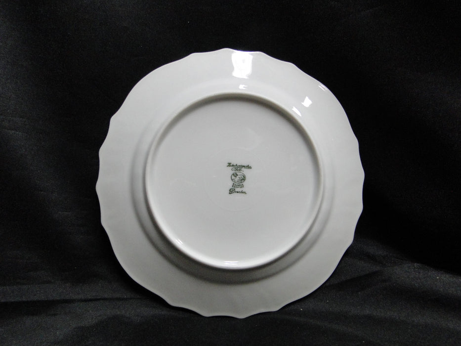 Hutschenreuther Dresden, White, Embossed: Bread Plate (s), 6 1/2"