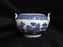 Wedgwood Willow Blue, Smooth: Sugar Bowl Only, No Lid, 3" Tall