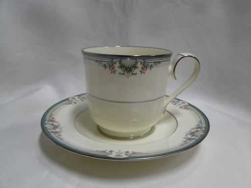 Noritake Lyndenwood, 4707, Green, Florals: Cup & Saucer Set (s), 3"