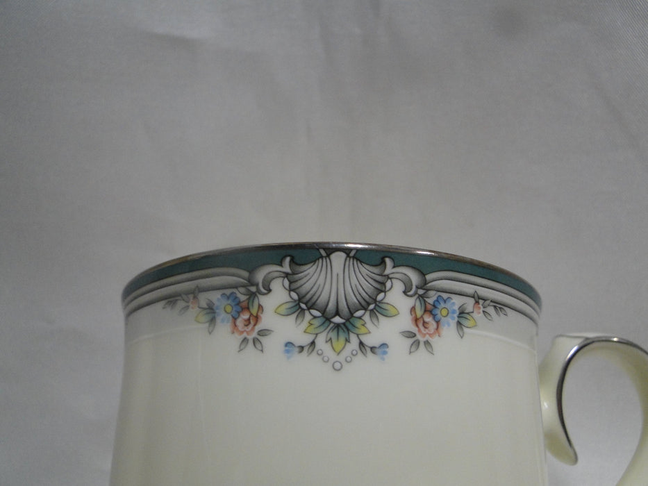 Noritake Lyndenwood, 4707, Green, Florals: Cup & Saucer Set (s), 3"