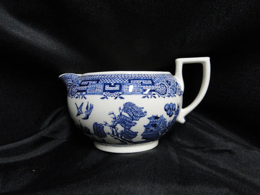 Wedgwood Willow Blue, Smooth: Creamer / Cream Pitcher, 2 3/8" Tall
