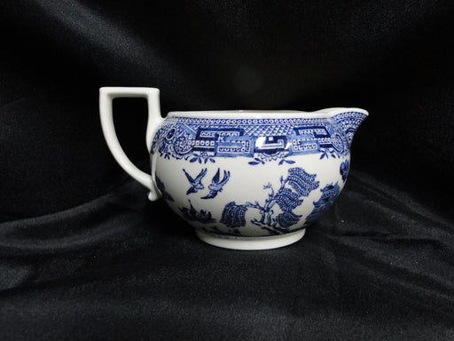 Wedgwood Willow Blue, Smooth: Creamer / Cream Pitcher, 2 3/8" Tall